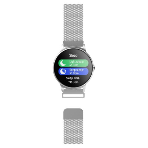 Forever Smartwatch ForeVive 2 SB-330 srebrny Forever Smartwatch ForeVive 2 SB-330 srebrny
