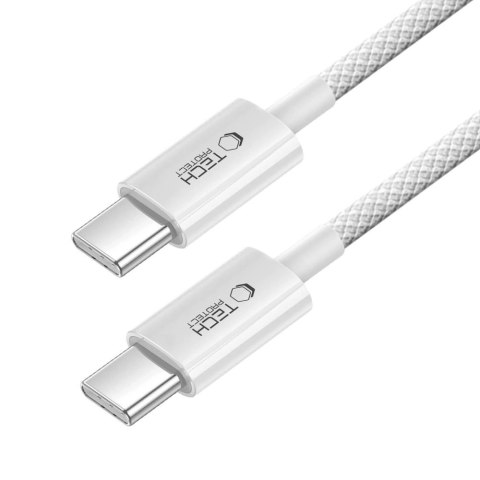 Kabel Kabel Tech-Protect Ultraboost Lite USB-C PD60W/3A 100 cm - szary Kabel Kabel Tech-Protect Ultraboost Lite USB-C PD60W/3A 100 cm - szary