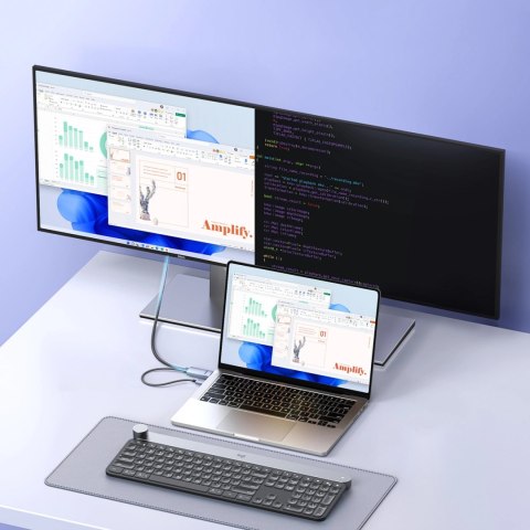 Kabel kierunkowy Ugreen HD169 z HDMI do DisplayPort, 4K@60Hz, 2m - szary Kabel kierunkowy Ugreen HD169 z HDMI do DisplayPort, 4K@60Hz, 2m - szary