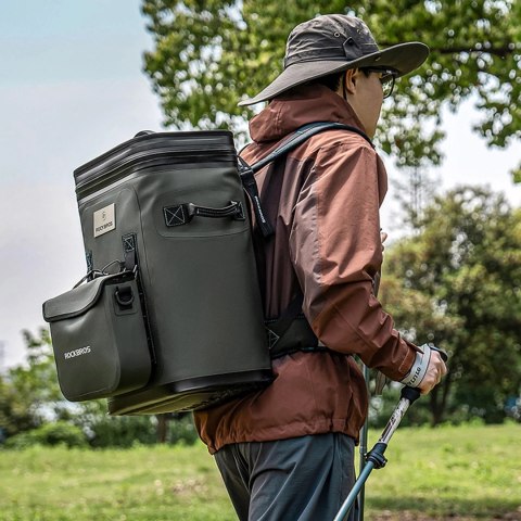 Plecak termiczny Rockbros z izolacją 20l - zielony Plecak termiczny Rockbros z izolacją 20l - zielony