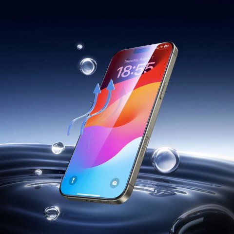 Szkło hartowane Ugreen SP630 z ramką montażową na iPhone 16 Pro Max (2 szt.) Szkło hartowane Ugreen SP630 z ramką montażową na iPhone 16 Pro Max (2 szt.)