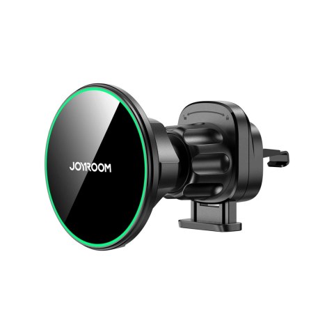 Uchwyt Joyroom JR-ZS412 z ładowarką Qi2 15W, samochodowy, na kratkę nawiewu - czarny Uchwyt Joyroom JR-ZS412 z ładowarką Qi2 15W, samochodowy, na kratkę nawiewu - czarny