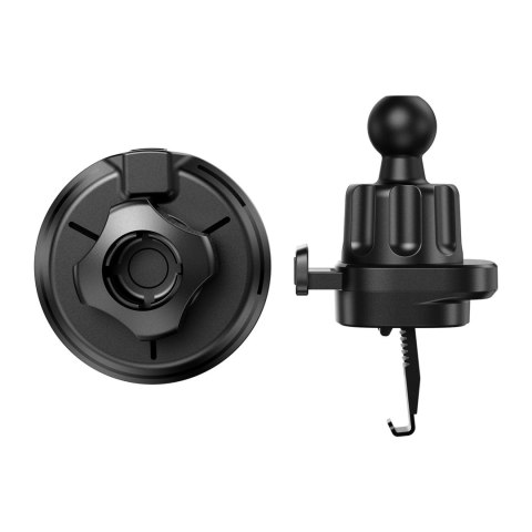 Uchwyt Joyroom JR-ZS412 z ładowarką Qi2 15W, samochodowy, na kratkę nawiewu - czarny Uchwyt Joyroom JR-ZS412 z ładowarką Qi2 15W, samochodowy, na kratkę nawiewu - czarny