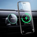Uchwyt Joyroom JR-ZS412 z ładowarką Qi2 15W, samochodowy, na kratkę nawiewu - czarny