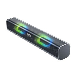 Głośnik bluetooth 2 x 5W 2,5h Hoco BS49 szary