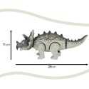 Dinozaur Triceratops zabawka interaktywna na baterie chodzi świeci ryczy Dinozaur Triceratops zabawka interaktywna na baterie chodzi świeci ryczy
