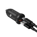 Devia ładowarka samochodowa Smart Mini PD QC 3.0 30W 1x USB 1x USB-C biała Devia ładowarka samochodowa Smart Mini PD QC 3.0 30W 1x USB 1x USB-C biała