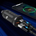Devia ładowarka samochodowa Smart Mini PD QC 3.0 30W 1x USB 1x USB-C biała Devia ładowarka samochodowa Smart Mini PD QC 3.0 30W 1x USB 1x USB-C biała