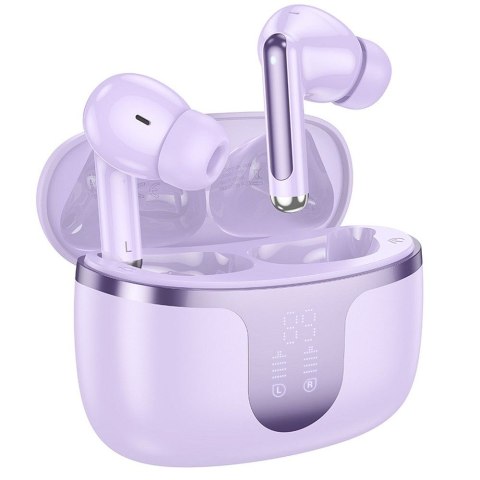 EOL HOCO słuchawki bezprzewodowe bluetooth TWS EQ10 fioletowe EOL HOCO słuchawki bezprzewodowe bluetooth TWS EQ10 fioletowe