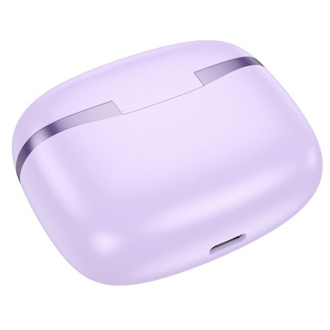 EOL HOCO słuchawki bezprzewodowe bluetooth TWS EQ10 fioletowe EOL HOCO słuchawki bezprzewodowe bluetooth TWS EQ10 fioletowe