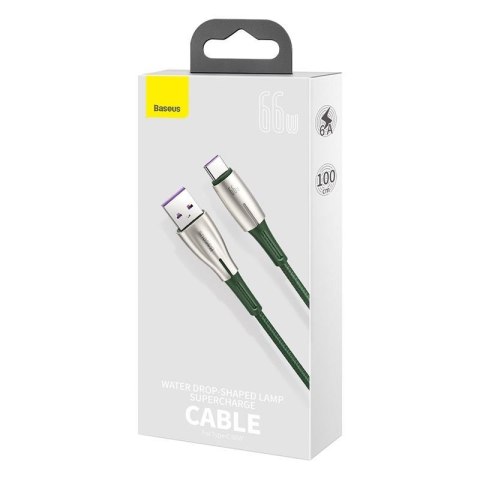 Baseus kabel Cafule Metal USB - USB-C 0,25m czarny 66W Baseus kabel Cafule Metal USB - USB-C 0,25m czarny 66W