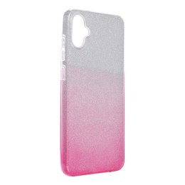 Futerał SHINING do SAMSUNG A05 transparentny różowy