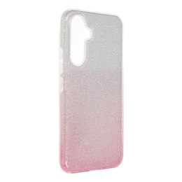 Futerał SHINING do SAMSUNG A54 5G transparentny różowy