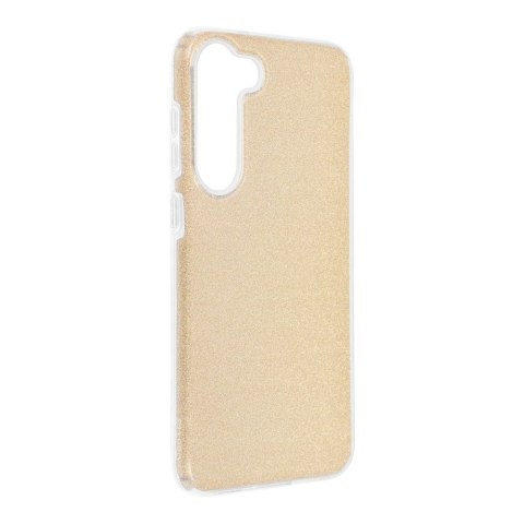 Futerał SHINING do SAMSUNG S23 Plus złoty Futerał SHINING do SAMSUNG S23 Plus złoty