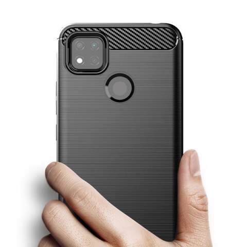 Futerał CARBON do XIAOMI Redmi 9C czarny Futerał CARBON do XIAOMI Redmi 9C czarny