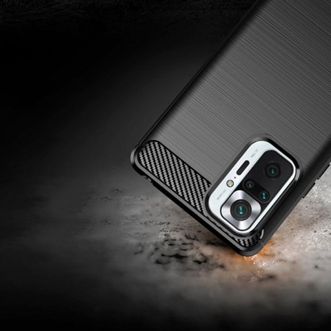 Futerał CARBON do XIAOMI Redmi Note 10 5G czarny Futerał CARBON do XIAOMI Redmi Note 10 5G czarny
