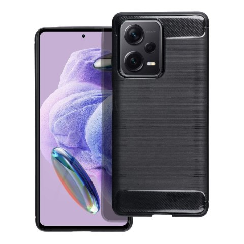 Futerał CARBON do XIAOMI Redmi Note 12 Pro Plus czarny Futerał CARBON do XIAOMI Redmi Note 12 Pro Plus czarny