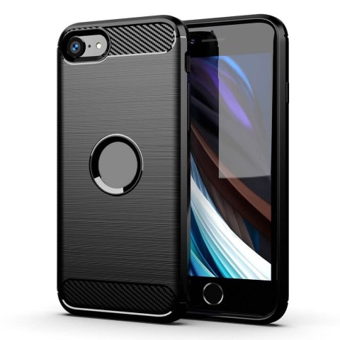 Futerał CARBON do IPHONE SE 2020 czarny Futerał CARBON do IPHONE SE 2020 czarny