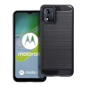 Futerał CARBON do MOTOROLA E13 czarny Futerał CARBON do MOTOROLA E13 czarny