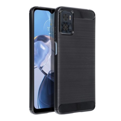 Futerał CARBON do MOTOROLA E22 / E22i czarny Futerał CARBON do MOTOROLA E22 / E22i czarny