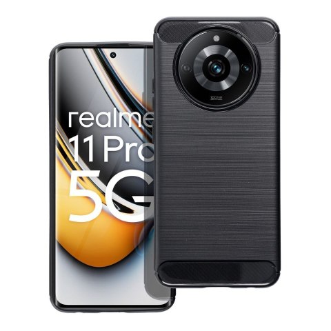 Futerał CARBON do REALME 11 czarny Futerał CARBON do REALME 11 czarny