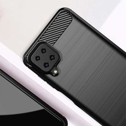 Futerał CARBON do SAMSUNG A12 czarny Futerał CARBON do SAMSUNG A12 czarny