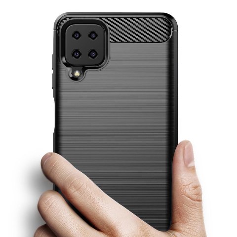 Futerał CARBON do SAMSUNG A12 czarny Futerał CARBON do SAMSUNG A12 czarny
