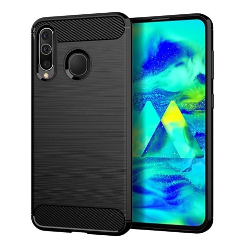 Futerał CARBON do SAMSUNG A20S czarny Futerał CARBON do SAMSUNG A20S czarny