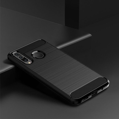Futerał CARBON do SAMSUNG A20S czarny Futerał CARBON do SAMSUNG A20S czarny