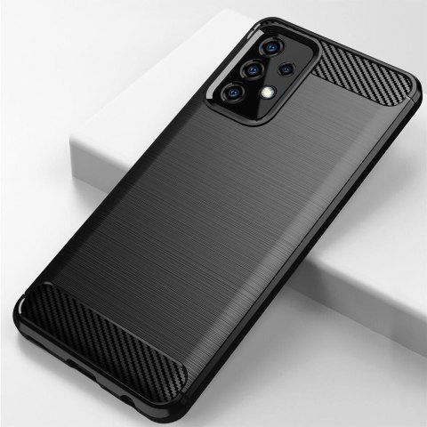 Futerał CARBON do SAMSUNG A52 5G / A52 LTE ( 4G ) / A52S czarny Futerał CARBON do SAMSUNG A52 5G / A52 LTE ( 4G ) / A52S czarny