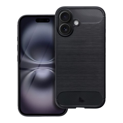 Futerał CARBON do IPHONE 16 czarny Futerał CARBON do IPHONE 16 czarny