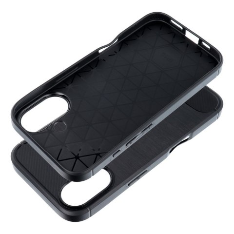 Futerał CARBON do IPHONE 16 czarny Futerał CARBON do IPHONE 16 czarny