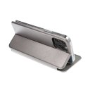 Kabura ELEGANCE Book do IPHONE 15 Pro Max stalowy Kabura ELEGANCE Book do IPHONE 15 Pro Max stalowy
