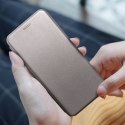 Kabura ELEGANCE Book do IPHONE 15 Pro Max stalowy Kabura ELEGANCE Book do IPHONE 15 Pro Max stalowy