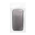 Kabura ELEGANCE Book do IPHONE 15 Pro Max stalowy Kabura ELEGANCE Book do IPHONE 15 Pro Max stalowy