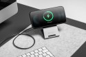 Ładowarka indukcyjna Forcell F-Energy Flip Charge USB C Qi2 15W zgodna z MagSafe srebrna #1
