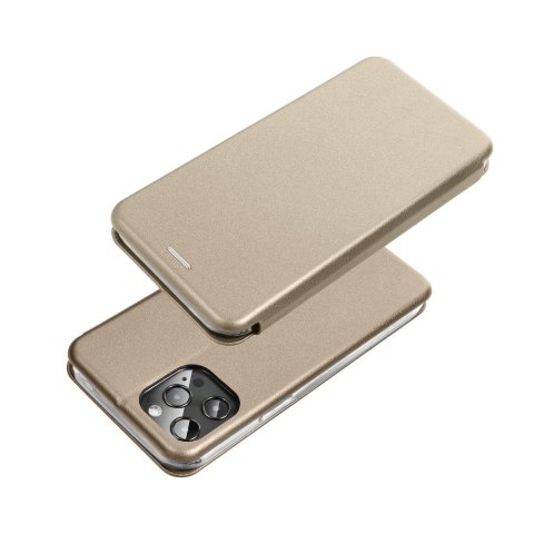Kabura ELEGANCE Book do IPHONE 16 Plus złoty Kabura ELEGANCE Book do IPHONE 16 Plus złoty