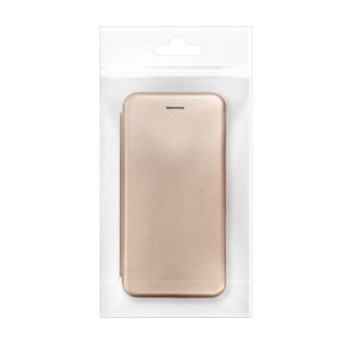 Kabura ELEGANCE Book do IPHONE 16 Plus złoty Kabura ELEGANCE Book do IPHONE 16 Plus złoty