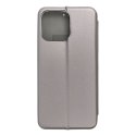 Kabura ELEGANCE Book do IPHONE 16 Pro Max stalowy Kabura ELEGANCE Book do IPHONE 16 Pro Max stalowy