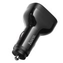 HOCO ładowarka samochodowa 2 x USB A + 2 x Typ C PD QC 72W NZ11 czarna