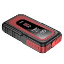 HOCO powerbank 10000 mAh z funkcją rozruchu samochodu 2,4A 18W QS3 czarny