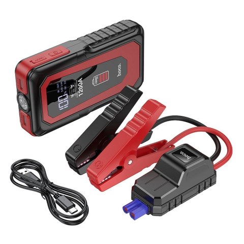 HOCO powerbank 10000 mAh z funkcją rozruchu samochodu 2,4A 18W QS3 czarny HOCO powerbank 10000 mAh z funkcją rozruchu samochodu 2,4A 18W QS3 czarny