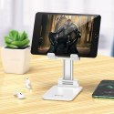 HOCO uchwyt biurkowy na telefon lub tablet składany PH29A ( 4,7" - 10" ) biały
