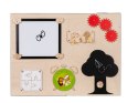 Tablica manipulacyjna drewniana 50 x 37,5 x 32 cm Tablica manipulacyjna drewniana 50 x 37,5 x 32 cm