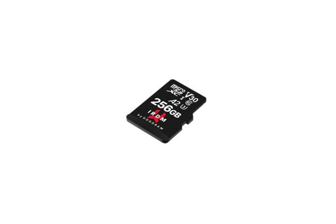 GoodRam karta pamięci IRDM 256GB microSD UHS-I U3 V30 z adapterem GoodRam karta pamięci IRDM 256GB microSD UHS-I U3 V30 z adapterem