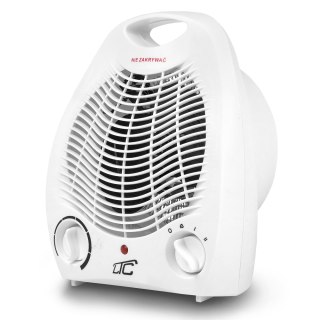 Grzejnik biały - termowentylator LTC REG. 1000/2000W - 230V
