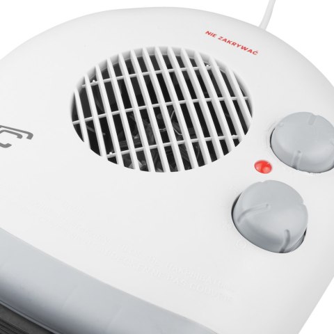 Grzejnik biały wąski - termowentylator LTC REG. 1000/2000W slim - 230V Grzejnik biały wąski - termowentylator LTC REG. 1000/2000W slim - 230V