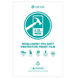 Devia Zestaw folii anticrash 1s regeneracja rys 0,35mm do maszyny tnącej 20szt