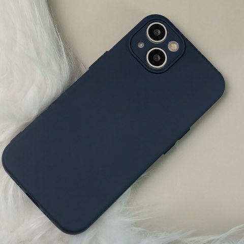 Nakładka Silicon do Honor Magic 7 Lite ciemnoniebieska