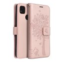 Kabura MEZZO Book do XIAOMI Redmi 9C / 9C NFC mandala złoty róż Kabura MEZZO Book do XIAOMI Redmi 9C / 9C NFC mandala złoty róż